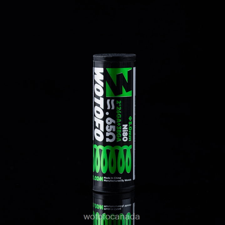 Wotofo ID PREBUILT COIL RT4226347 DUAL CORE FUSED CLAPTON 0.65OHM 5MM 5PCS Wotofo e-cigarette
