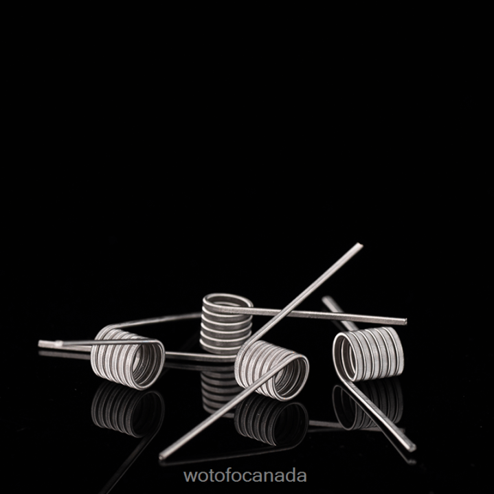 Wotofo ID PREBUILT COIL RT4226347 DUAL CORE FUSED CLAPTON 0.65OHM 5MM 5PCS Wotofo e-cigarette