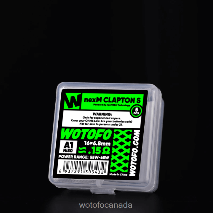 Wotofo NEXMESH MESH COIL RT4226312 NEXMESH CLAPTON S 5PCS Wotofo ottawa