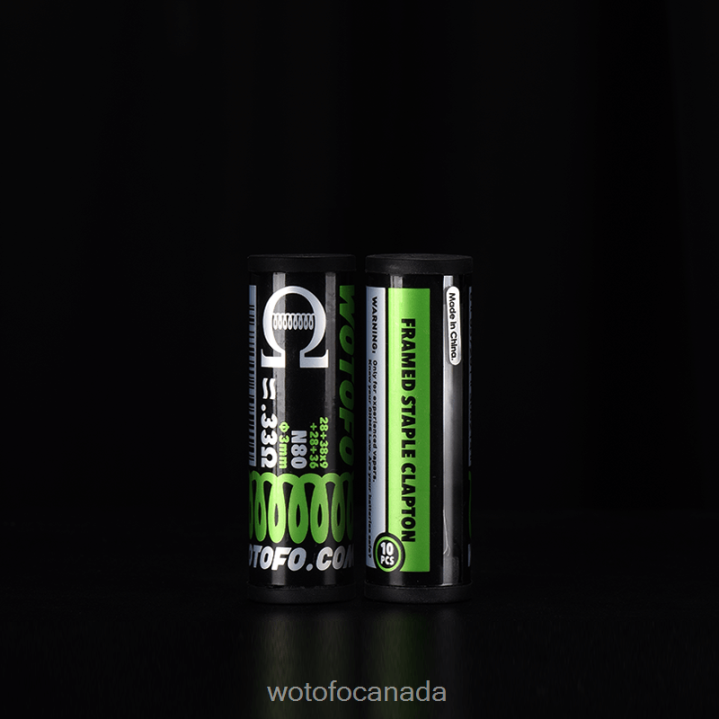 Wotofo PREBUILT COILS RT4226327 DUAL CORE FUSED CLAPTON 0.62 OHM 10PCS Wotofo e-cigarette