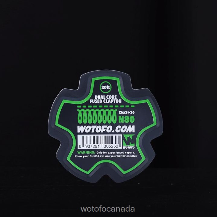 Wotofo PREBUILT WIRE SPOOL RT4226353 DUAL CORE FUSED CLAPTON - 26*2+36 Wotofo toronto