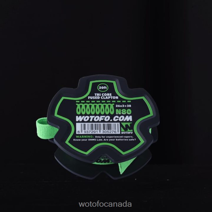 Wotofo PREBUILT WIRE SPOOL RT4226358 TRI CORE FUSED CLAPTON Wotofo flavors