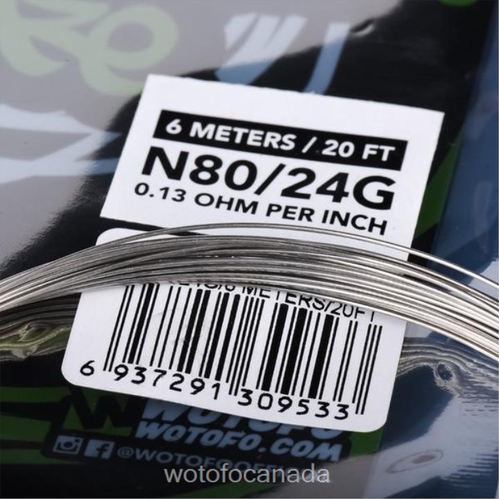 Wotofo PREBUILT WIRE SPOOL RT4226361 NI80 COMPETITION WIRE - 24G Wotofo canada