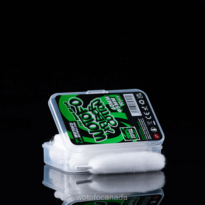 Wotofo XFIBER COTTON FOR ID COIL RT4226348 5MM THICK 10PCS Wotofo flavors