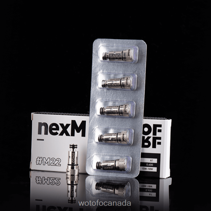 Wotofo NEXMINI POD COIL RT422636 M21 PARALLEL COIL 5PCS Wotofo disposable vape