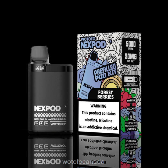 Wotofo NEXPOD KIT 20MG RT42268 ALL-INCLUSIVE BOX Wotofo flavors